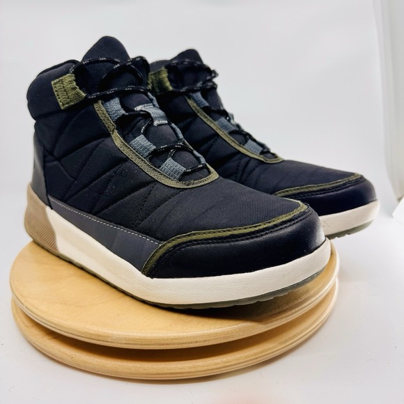 Lands End Women's 11 Black Transitional Insulated Winter Snow Boots - Picture 3 of 8